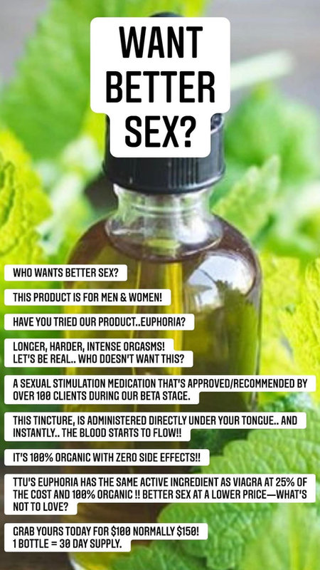 Sex Tincture — The Townhouse Uptown