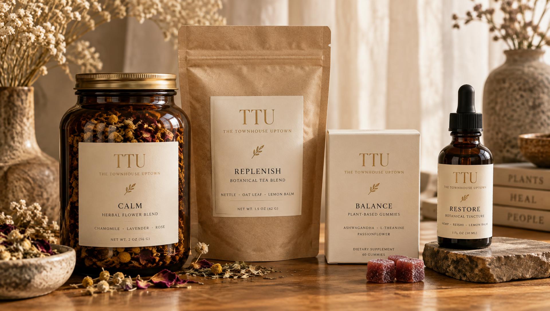 The Townhouse Uptown branded flower, gummies and tinctures