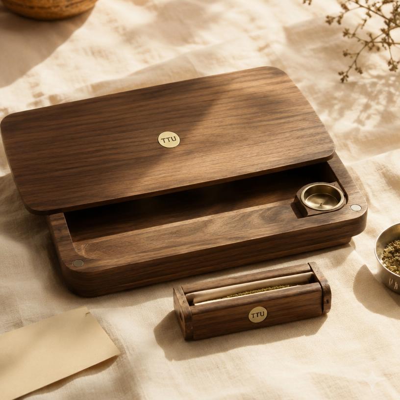 Rolling Tray with Magnetic Lid — The Townhouse Uptown