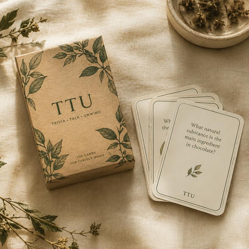 Trivia Card Game — 100 Cards — The Townhouse Uptown