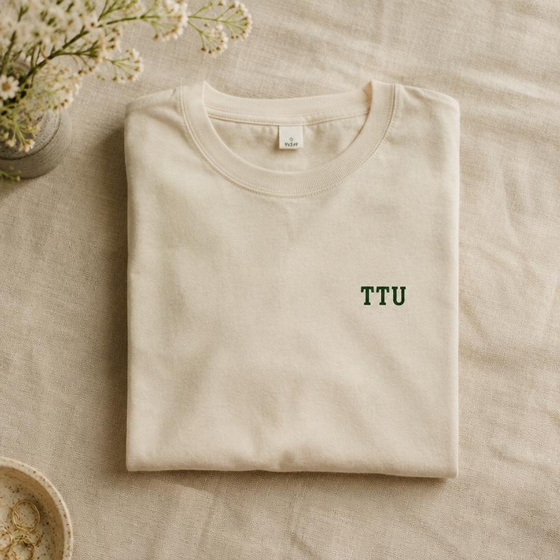 TTU Graphic Tee — Cream — The Townhouse Uptown